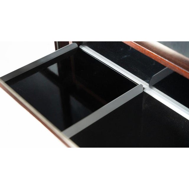 Mid-Century Modern Shelve in Wood and Metal from Acerbis, Italy, 1970s For Sale - Image 11 of 14