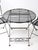 Vintage French Bistro Folding Patio Set For Sale - Image 18 of 18