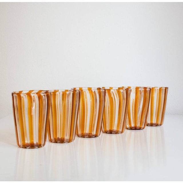 Glasses by Ballarin for Ribes Studio, Set of 6 For Sale - Image 10 of 18