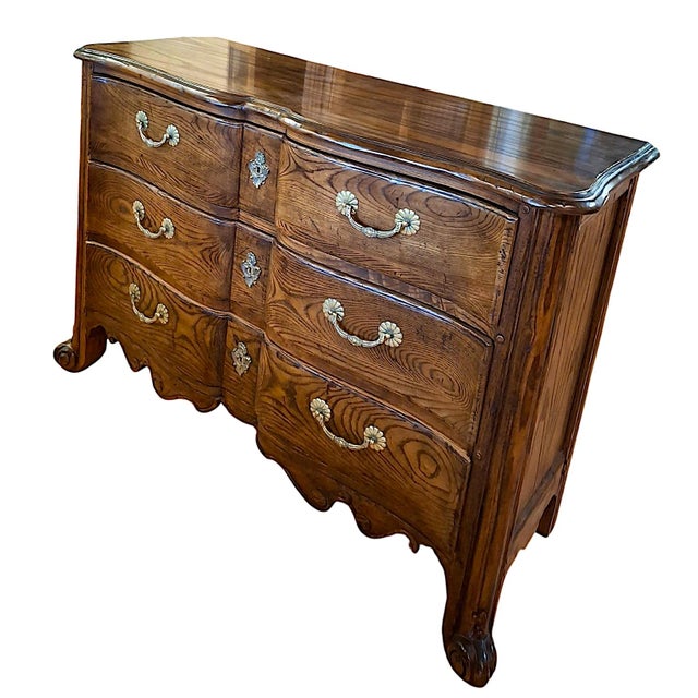 French Provincial Baker Furniture “French Collection” Oak Dresser For Sale - Image 3 of 9