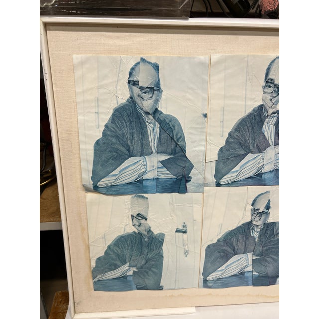 1970s Jiri Kolar Origami Self Portrait For Sale - Image 11 of 12