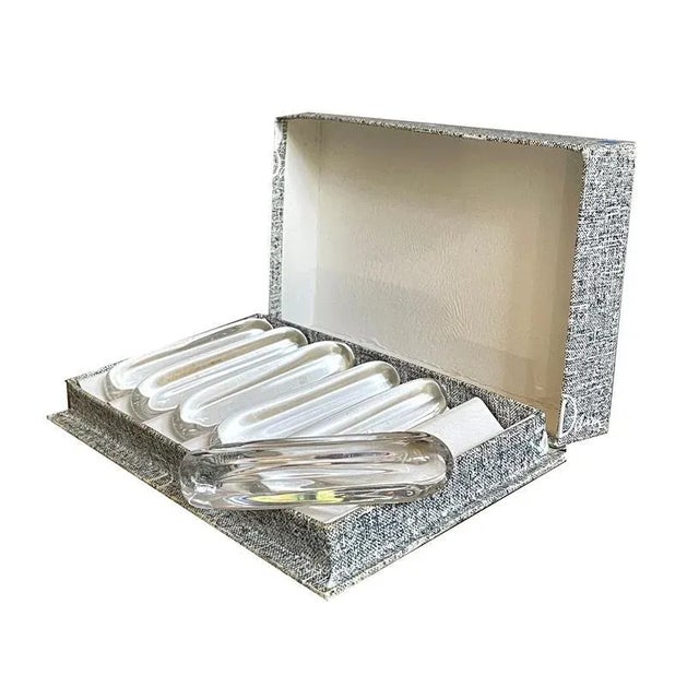 Paper Art Deco Knife Rest from Daum For Sale - Image 7 of 10