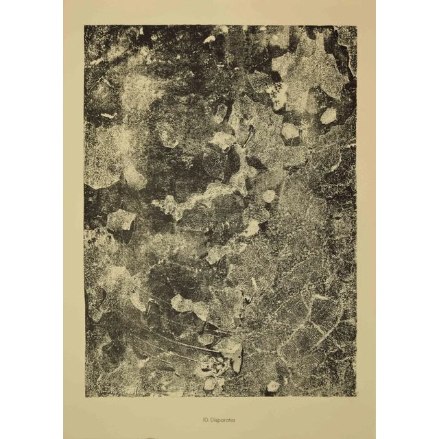 Disparates is an original lithograph on watermarked paper ''Arc''. Abstract composition by the French artist Jean...