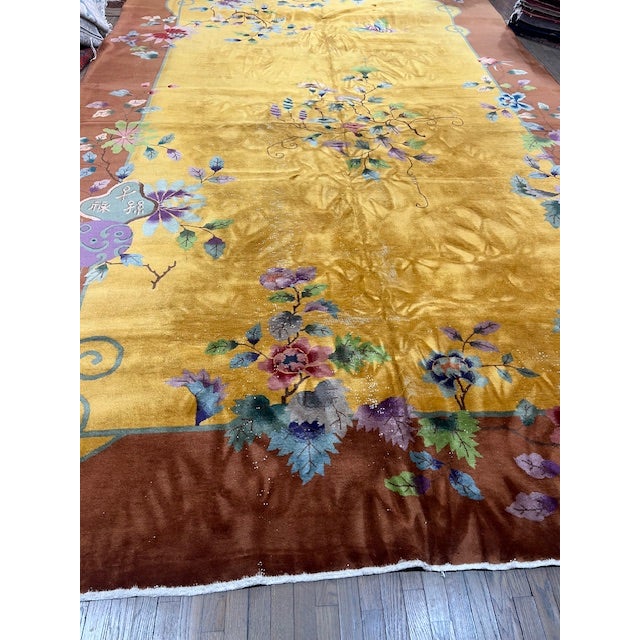 Chinese Art Deco Rug For Sale - Image 13 of 18