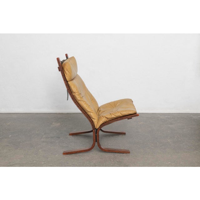 1960s Light Brown Siesta Armchair by Ingmar Relling for Westnofa, Norway, 1960s For Sale - Image 5 of 10