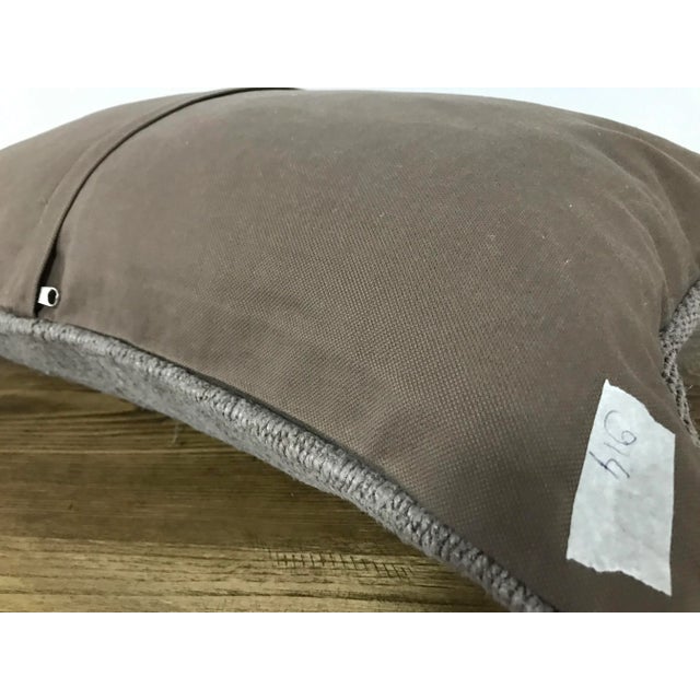 Lumbar Vintage Hemp Pillow Cover For Sale - Image 4 of 6