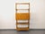 Wall-Mounted Bookcase with Light Wood and Brass, 1960s For Sale - Image 12 of 18