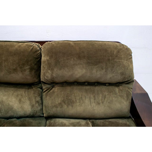Wood Mid-Century Modern Italian Sofa, 1970s For Sale - Image 7 of 16
