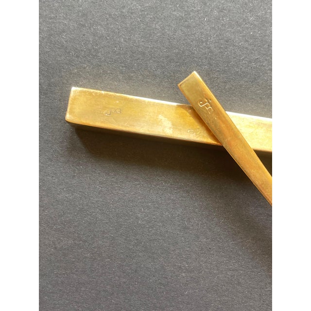 Scanline Flatware for 6 by Sigvard Bernadotte, 1950s, Set of 39 For Sale - Image 16 of 17