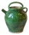 Green-Glazed Terracotta Jug, Late 19th–Early 20th Century For Sale