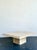 Vintage Italian Stone International Travertine Pedestal Coffee Table For Sale - Image 9 of 17