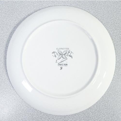 Vintage Plates in Porcelain, Set of 6 For Sale - Image 15 of 18