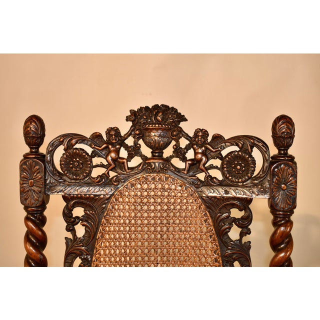 17th Century Pair of Exquisite Charles II Arm Chairs For Sale - Image 15 of 18
