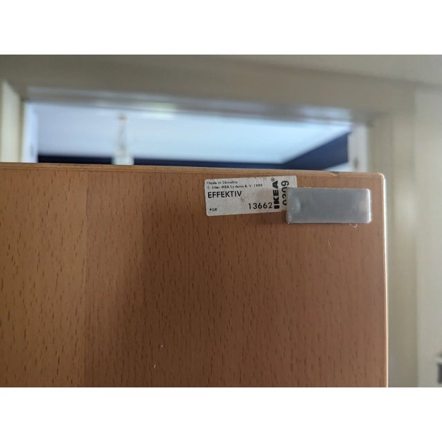 Ikea 1990s Handsome Ikea Effektiv Wall Unit With File Drawers - Set of 2 For Sale - Image 4 of 4