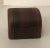 Contemporary Vintage Hand Made Walnut Trinket Box For Sale - Image 3 of 6