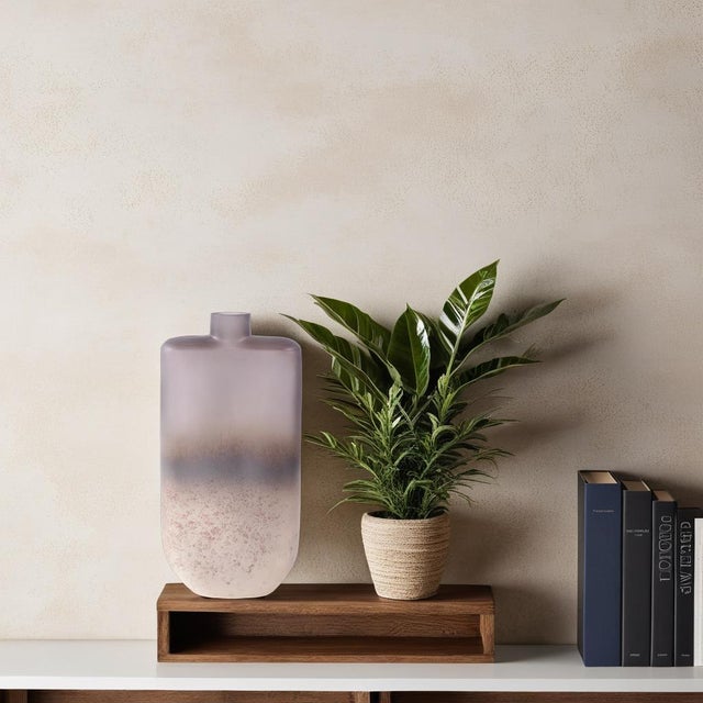 Transparent Electric Flow Vase- Short For Sale - Image 8 of 9