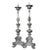 17th Century Pair of 17th Century Silver Over Copper Altar Candlesticks For Sale - Image 5 of 5