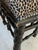 Coffee Vintage Chinoiserie Faux Bamboo Fretwork Ottomans With Leopard Upholstery-Pair For Sale - Image 8 of 12