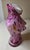 Vintage MCM Murano Style Pink With Black Speckles, Torso Vase For Sale - Image 6 of 6
