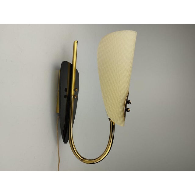 Mid-Century Plastic Wall Lamp, 1950s For Sale - Image 5 of 14