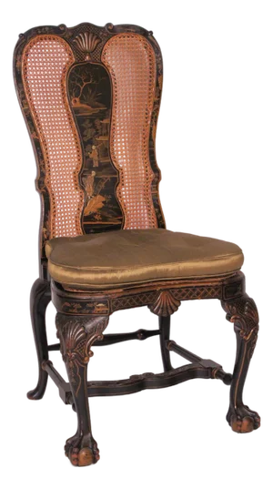 George II Style Chinoiserie Decorated Side Chair