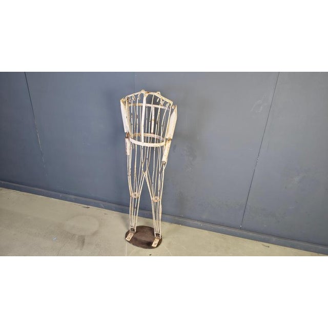 Vintage Metal Wire Mannequin, 1930 For Sale - Image 6 of 12