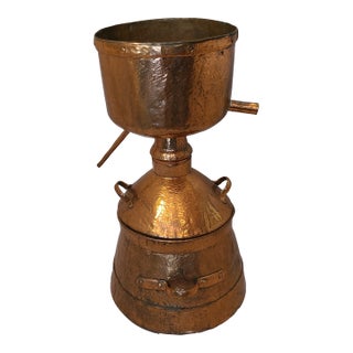 Large Vintage Copper Alquitara/Still For Sale
