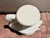 Sculpture Materials Plaster Swan Garden Stool or Drink Table For Sale - Image 7 of 9