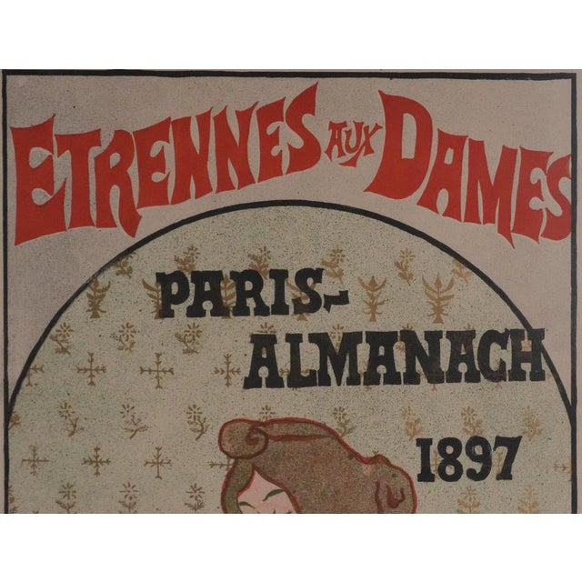 Gustave Marie, The Painter and the Print Collector, Original Signed Lithograph For Sale - Image 7 of 11