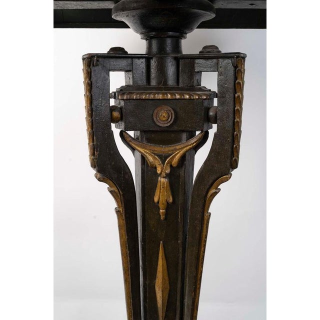 Polychrome Wooden Music Stand, 18th Century For Sale - Image 5 of 10
