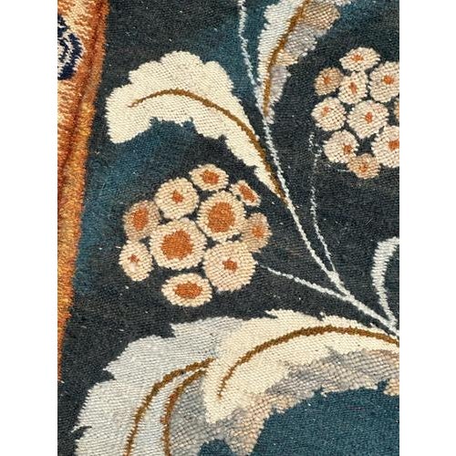Vintage Polish Medieval Aubusson Handwoven Tapestry, 1940s For Sale - Image 17 of 18