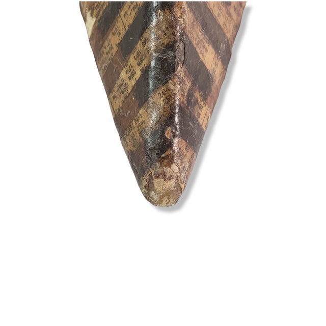 1970s American Brutalist Cubist Paper Mache Mask Wall Sculpture For Sale - Image 12 of 13