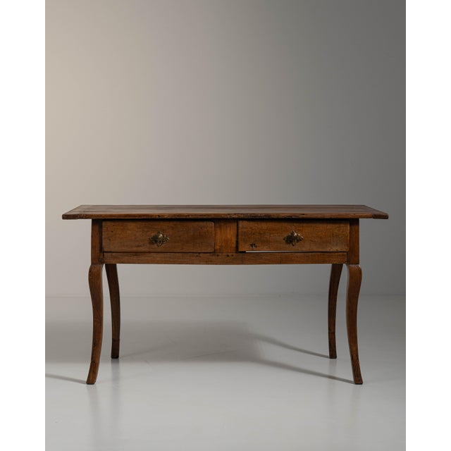 Early 19th Century Chestnut Brown French Provençal Table For Sale - Image 13 of 15