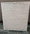 Vintage White Wicker Rattan Style Wall Shelf With Braided Trim For Sale - Image 4 of 7