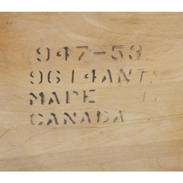 Durham Furniture Solid Cherry Early American Style 22" Accent End Table 947-53 - Made in Canada For Sale - Image 13 of 13