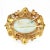Vintage 14k Gold and Opal Cabochon Floral Brooch For Sale - Image 10 of 12