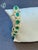 Contemporary 16 Carat Oval Cut Emerald and Diamond Tennis Bracelet 14 Karat Yellow Gold For Sale - Image 3 of 18
