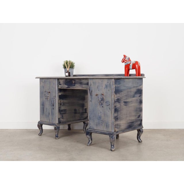 Danish Pine Desk, 1960s For Sale - Image 4 of 16