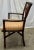 Vanguard Furniture Vintage Vanguard Chinoiserie Style Faux Bamboo Shield Back Arm Chair For Sale - Image 4 of 12