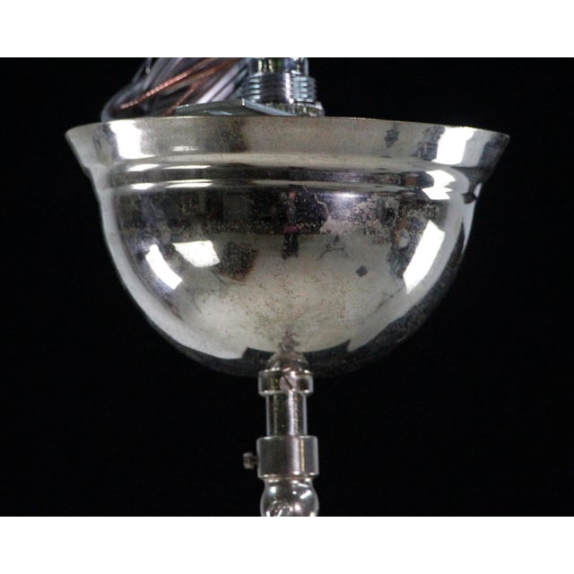 Vintage Restored 10 Arm Clear Crystal Chandelier For Sale - Image 14 of 15