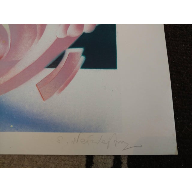 Postmodern Ernst Neizvestny, Lithograph Screenprint Male Heroic Figures For Sale - Image 3 of 4