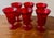 Ruby Red Mid 20th Century Fostoria Jamestown Ruby Red Ice Tea Glasses - Set of 6 For Sale - Image 8 of 12