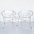 1960s Mid-Century Modern Wrought Iron Patio Radar Chairs - a Pair For Sale - Image 4 of 7