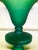 Green Large 1980s Spanish Artisan Green Glass Centerpiece Bowl For Sale - Image 8 of 12