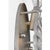 Gianna 21" Layered Sconce in Burnished Silver Leaf with Clear Glass Designer: Julie Neill Finish: Burnished Silver Leaf...