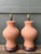 Rustic Vintage Terracotta Table Lamps - Pair For Sale - Image 3 of 18
