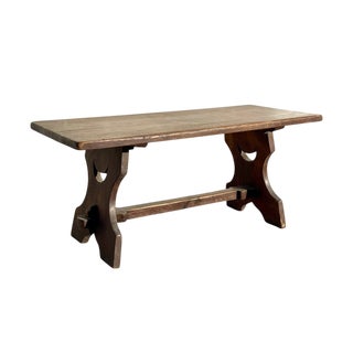 Vintage Oak Desk, 1920s For Sale