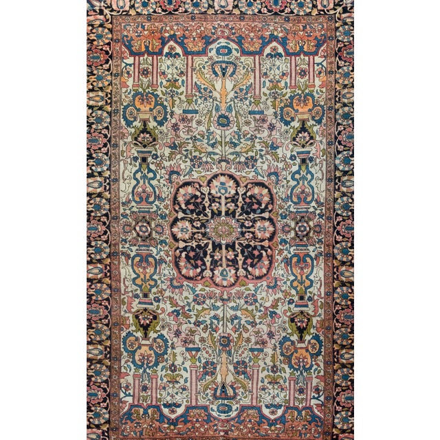 Persian Early 20th Persian Sarouk Farahan Rug For Sale - Image 3 of 16