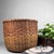 1960s Japanese Bamboo Decorative Interior Basket, 1960s For Sale - Image 5 of 12