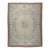 9x11 Vintage Aubusson Flat Weave Wool Rug, Pastel Rose Bouquet For Sale